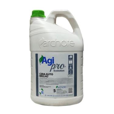 Imagem de Cera Líquida Agipro 5L Auto Brilho Lavanda Antiderrapante Piso Vinílic
