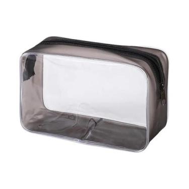 Imagem de Conjunto De 4 Bolsas Cosméticas Transparentes Portáteis Para Organizaç