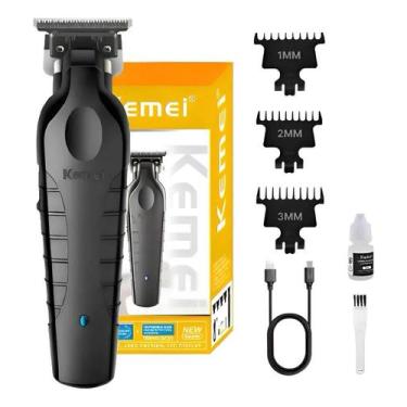 Imagem de Kemei Maquina De Acabamento Km 2299 Profissional Cor Black