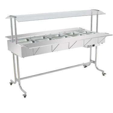 Imagem de Estufa de Aquecimento Master Com 10 Cubas 1/2 Venâncio Inox EA10M