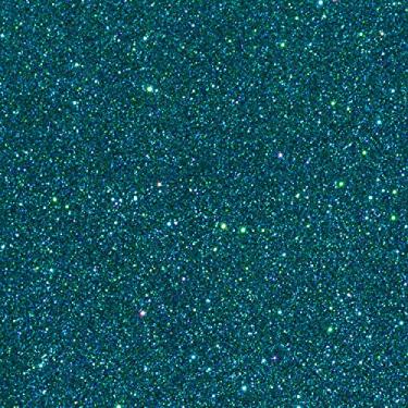 Imagem de Siser Folha Glitter HTV 50.8 cm x 30.5 cm - Ferro em vinil de transferência de calor (Lagoon)
