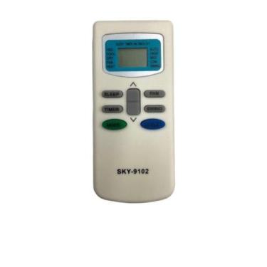 Imagem de Controle Ar Condicionado Compatível Split Philco 12000btus SKY 9102 - 