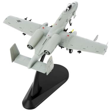 Imagem de Sky Trek 1/100 Fighter Jet Model A-10C Thunderbolt II Warthog diecast Military Airplanes Aircraft kit for Collection and Gift