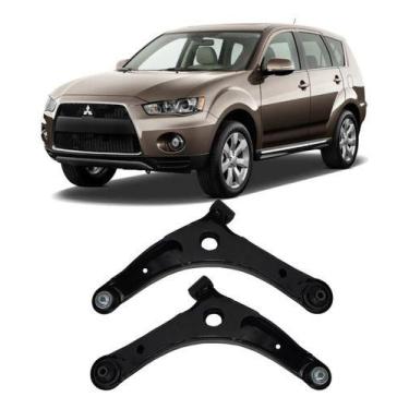 Imagem de Par Bandeja Balança Dianteira Outlander 3.0 (2007 Até 2015) - Vituri