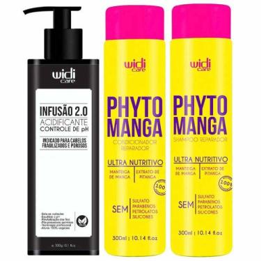 Imagem de Widi Care Phytomanga Kit - Shampoo + Condicionador + Acidificante, Kit