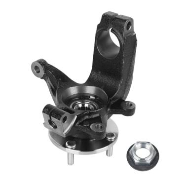 Imagem de Autoround 698-407 Junta de direção dianteira esquerda e conjunto de cubo de rolamento de roda apto para Ford Focus 2006 2007 2008 2009 2010 2011, substituição # 698407 LK003, lado do motorista