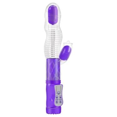 Imagem de Vibrador Ponto G 8 Vibrações E 36 Movimentos Da Língua Estimuladora para Prazer Intenso [ROXO]