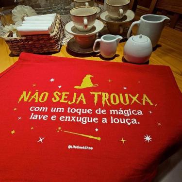 Imagem de Pano de prato Divertido Não seja trouxa - Life Geek
