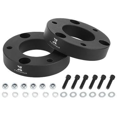 Imagem de X AUTOHAUX Kits de elevação de nivelamento de 5 cm, kit de elevação de suspensão do espaçador do amortecedor dianteiro para Silverado 1500 para GMC 1500 2WD 4WD 2007-2019