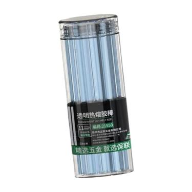 Imagem de Esquirla Bastões de cola quente, resistentes, leves, fáceis de usar, práticos, bastões de cola quente multiuso para projetos de colagem, acessórios, 18 Peças