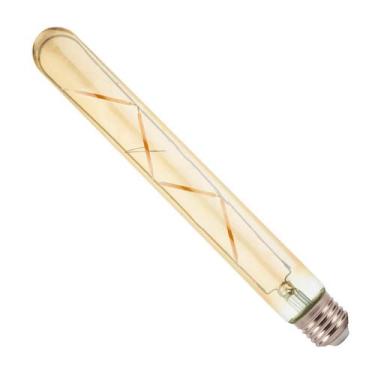 Imagem de Lâmpada de Filamento Led Âmbar 2200K Tubular T30 - Noll Led