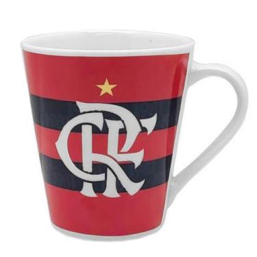 Imagem de Caneca Porcelana do Flamengo - Allmix