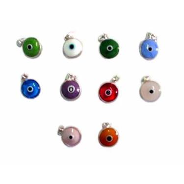 Imagem de Pingente De Prata Olho Grego Varias Cores: a Tendência Que Atrai Sorte