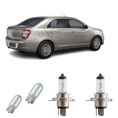 Imagem de KIT LÂMPADA FAROL BAIXO/ALTO + LANTERNA GM COBALT 2011 A 2016 "ACOMPANHA UM PAR DE LAMPADAS PINGO, ILUMINAÇÃO COMPLETA E CONFIÁVEL.”
