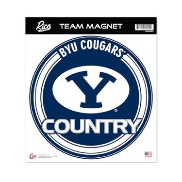 Imagem de Rico Industries NCAA BYU Cougars Padrão 20 cm Ímã redondo