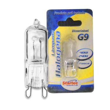 Imagem de Lâmpada G9 Halógena 40W Bipino 2700K Luz Quente - 220V