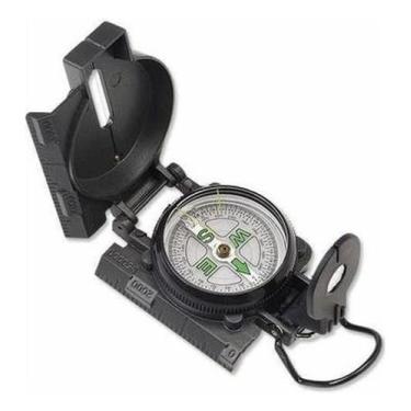 Imagem de Bússola Metal Portátil Dobrável Profissional - Genérica