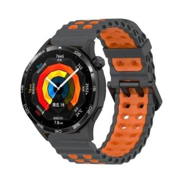 Imagem de Pulseira De Silicone De 22mm Para Huawei GT 6 Pro, GT5, GT4, GT3, Band