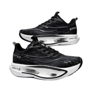 Imagem de Tênis Esportivos Masculinos Respiráveis Em Malha, Sneakers Com Design 