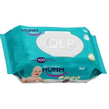 Imagem de Toalha Umedecida 14cmx19cm C100 Unidades Mummbaby - Biodont Ind E Com 