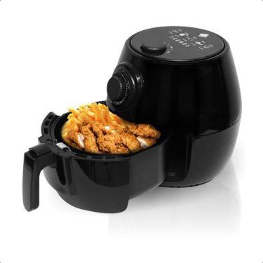 Imagem de Fritadeira Elétrica Sem Óleo Air Fryer 3litros 1400w Preto 220v - Tron