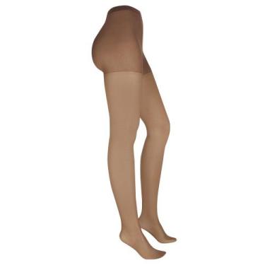 Imagem de Meia Calça Loba Lupo News 5680-001 Toque Macio Fio 15, P, Castanho