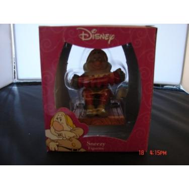 Imagem de Disney Estatueta espirrante tocando uma inscrição musical 3x2