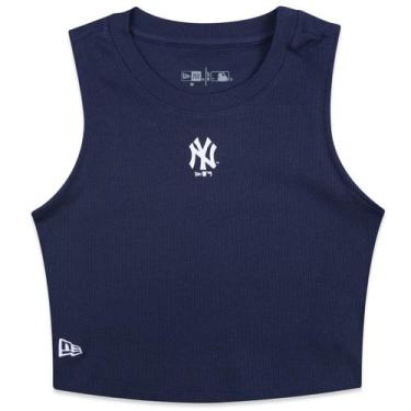 Imagem de Camiseta New Era Feminina Cropped New York Yankees