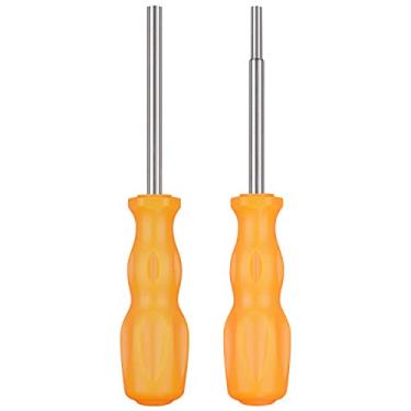 Imagem de Conjunto de chaves de fenda Gamebit, ferramentas de chave de fenda de segurança de 3,8 mm e 4,5 mm para abrir cartuchos e sistemas NES SNES N64 Super Nintendo 64 - Laranja