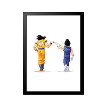 Imagem de Quadro Poster Dragon Ball Z 33x23cm