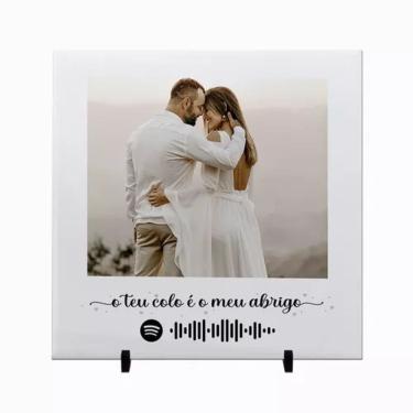 Imagem de Azulejo Música Spotify Qr Code Com Foto