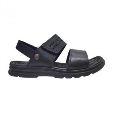 Imagem de Sandália Em Couro Pegada Casual Masculina 134203-Masculino