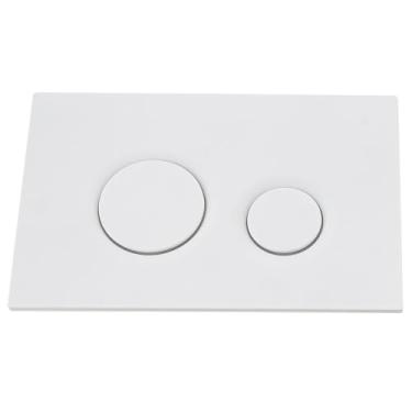 Imagem de PuritySage Tanque de vaso sanitário pendurado na parede com placa de descarga dupla, compatível com TOTO YT930WH, peças de reposição de vaso sanitário com fácil instalação, botão de descarga de vaso