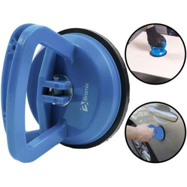 Imagem de Ventosa Simples Em Plástico E Borracha Para Vidros Cerâmica Com Capaci