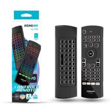 Imagem de Controle Remoto LE-7715 AIR MOUSE LED TECLADO 2.4G - LELONG