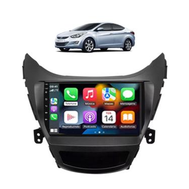 Imagem de Kit Multimidia Elantra 12 / 14 Carplay AndroidAuto 9 Pol - Roadstar 908BR