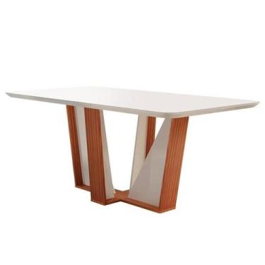 Imagem de Mesa de Jantar Moderna 1,80x0,90m - Veneza - LJ Móveis