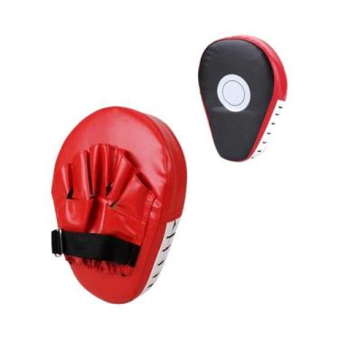 Imagem de Luvas De Boxe Em Couro PU Resistentes Ao Desgaste, Alvos De Socos E Pa