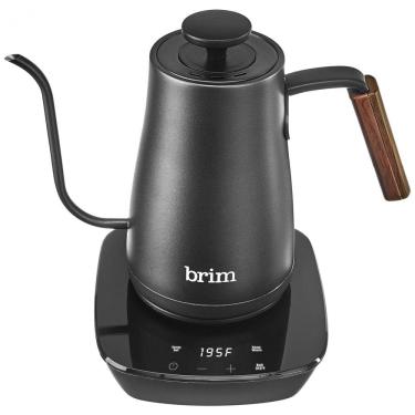 Imagem de Chaleira Elétrica 800mL com Controle de Temperatura, 1000W, 110v, BRIM 50020, Preto