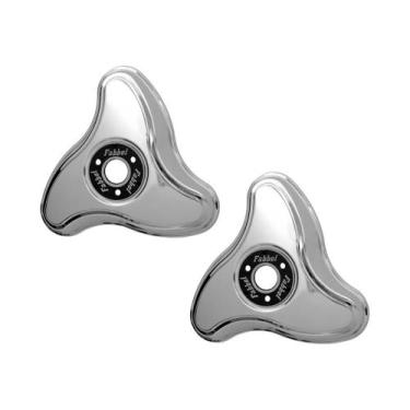 Imagem de Par Calota Aro 16/17,5 3 Pontas Alta Helicoidal para Rodoar - Fabbof