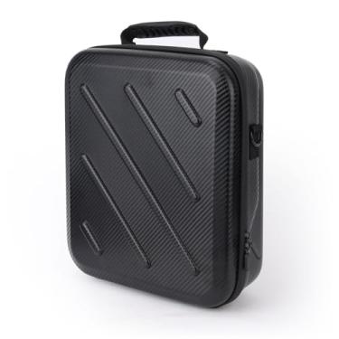 Imagem de lasuroa Capa Protetora para Starlink Mini, Capa Protetora Portátil de Material PU Adequada para Viagens em Casa e Aventuras ao ar Livre (Preto)