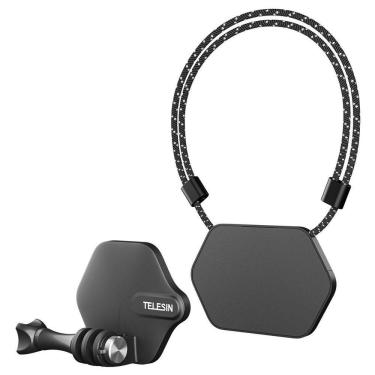 Imagem de Suporte Pescoço Magnético Para Câmera Gopro E Similares - Telesin