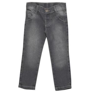 Imagem de Calça Infantil Popstar Skinny Cinza Escolar - 2 - UNICA-Feminino