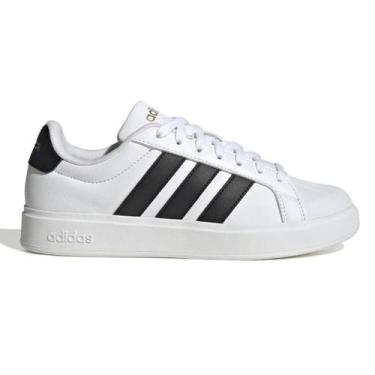 Imagem de Tênis Adidas Streettalk Feminino, 36, Branco, Preto