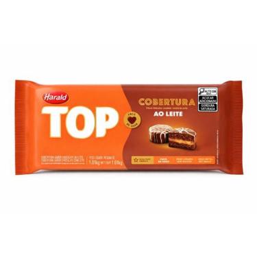 Imagem de COBERTURA HARALD TOP 500g BARRA CHOCOLATE AO LEITE FRACIONADO