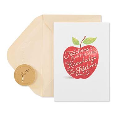 Imagem de Papyrus Cartões em branco com envelopes, Apple for Teacher (14 unidades)
