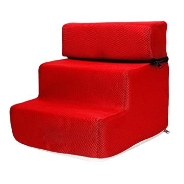 Imagem de Generic para cachorro rampa para cachorro capa destacável suprimentos para animais de estimação para cama, Vermelho