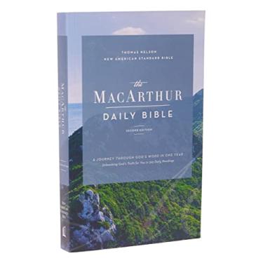 Imagem de Nasb, MacArthur Daily Bible, 2nd Edition, Paperback, Comfort Print: New American Standard Bible, Comfort Print, a Journey Through God's Word in One Year