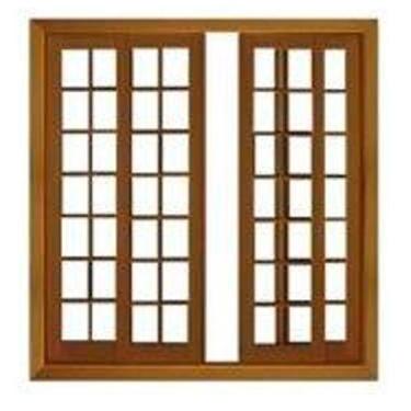 Imagem de Porta de Correr Quadriculada Reta 4 Folhas Caravaggio, 2,15 m (altura)