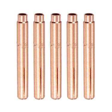 Imagem de HARFINGTON 5 pinças de soldagem TIG 13N24L 1/8" (3,2 mm) pontas de pinça de eletrodo de tungstênio de cobre para WP9 20 25 série de tochas de soldagem TIG